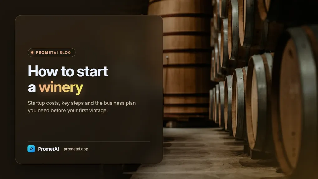 How to Start a Winery