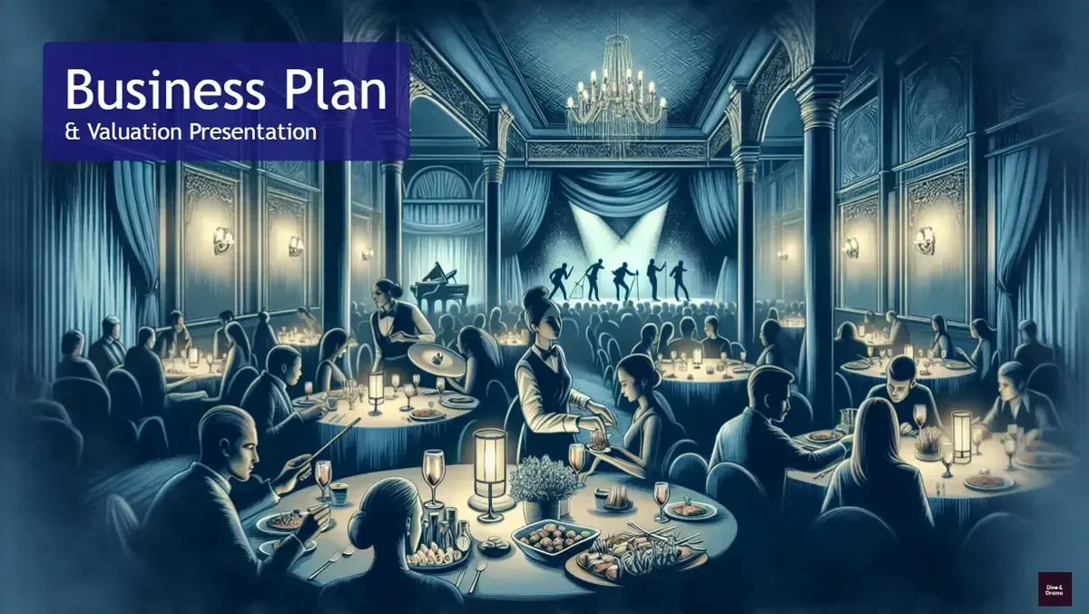 dinner theater business plan cover