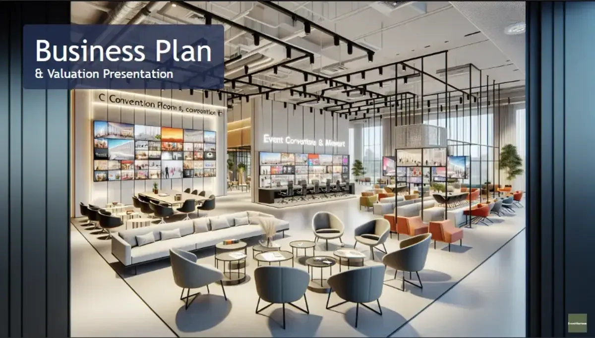 event planning business plan template cover