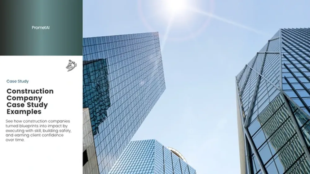 4 Construction Company Case Study Examples