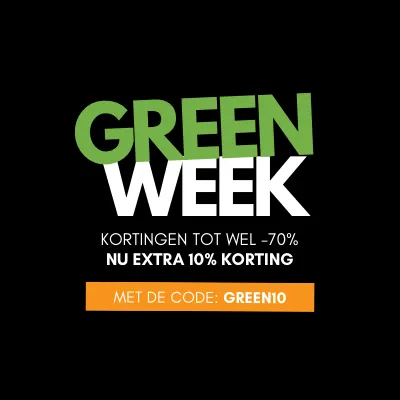 Green-week Black Friday Korting Deal Redden Besparen