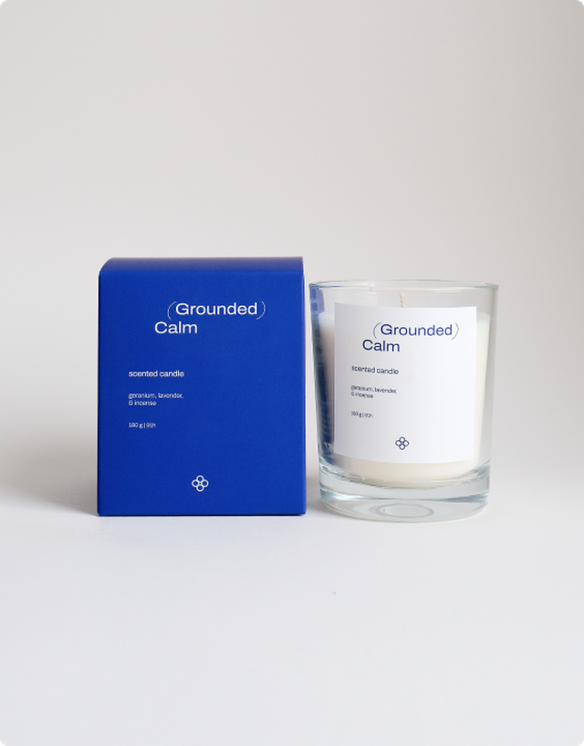 Scented Candle Grounded Calm