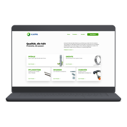 KAPPA Website mockup