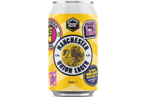 ​​Manchester Union Brewery x MAD//North: Official Can Design Unveiled and The Trading Route Named Festival Bar