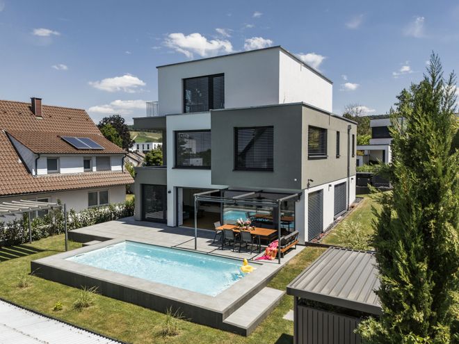 Massivhaus - Einfamilienhaus