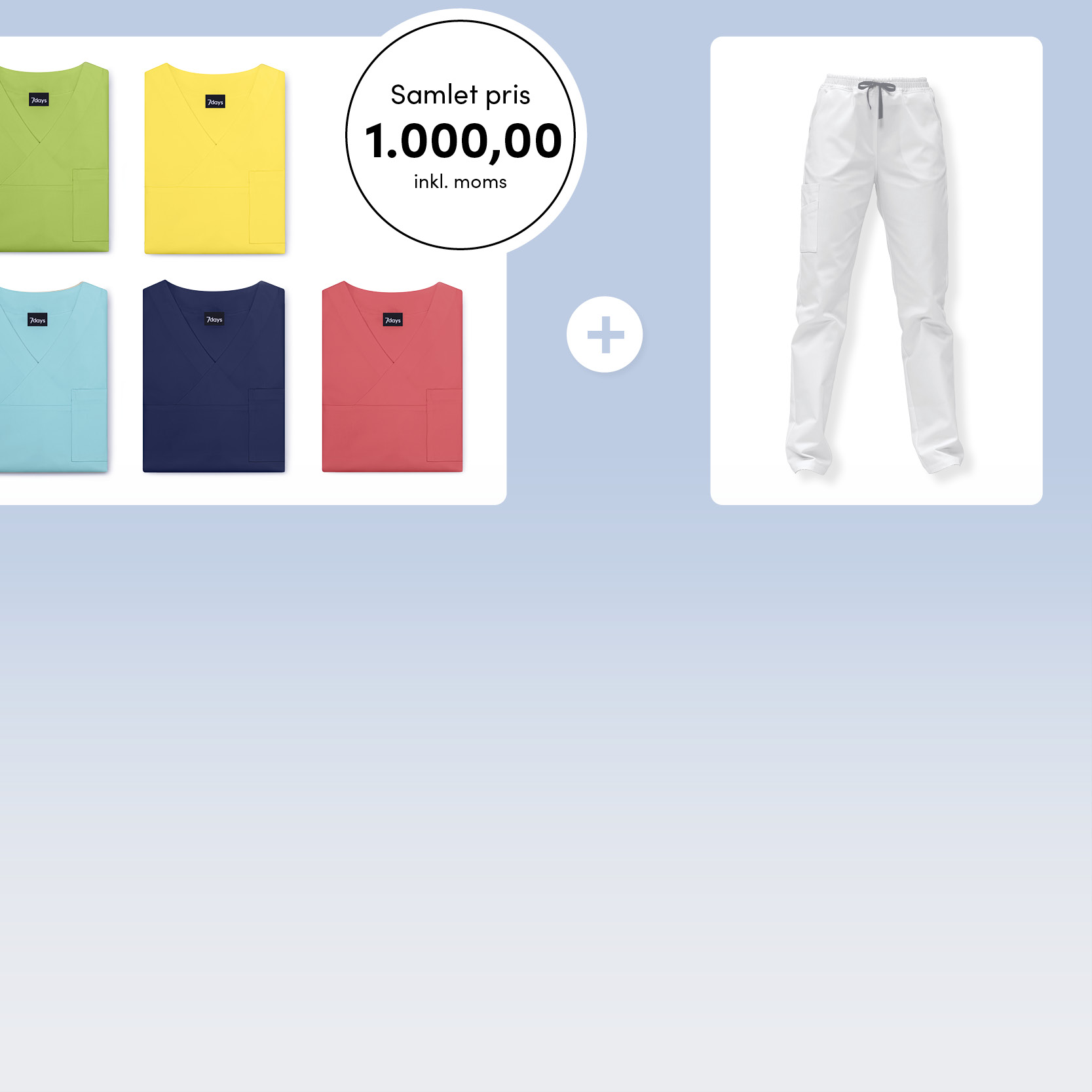 Outfit-tilbud Kasack Pisa og bukser Milano