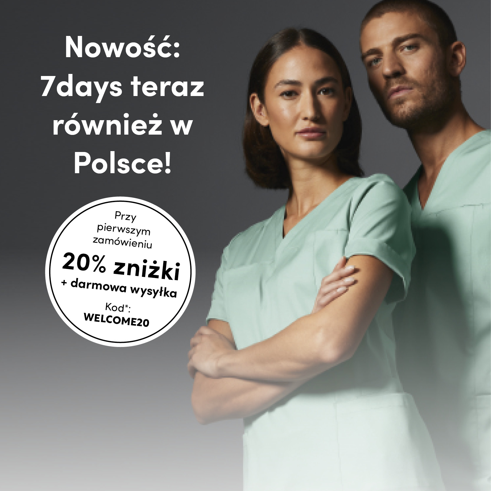 mehrere Personen in unterschiedlich farbigen Oberteilen mit dazu passenden Hintergründen