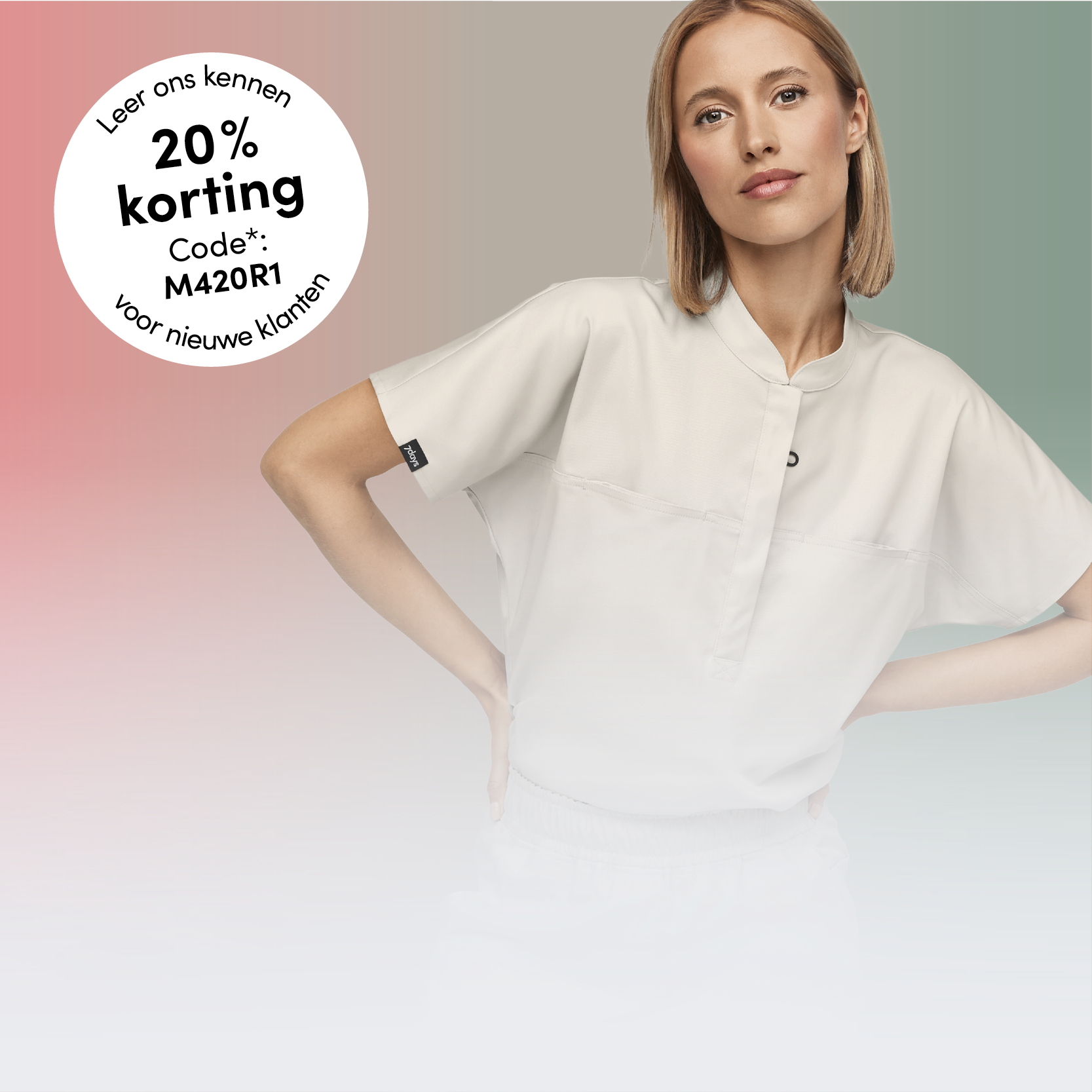 20 % voor nieuwe klanten