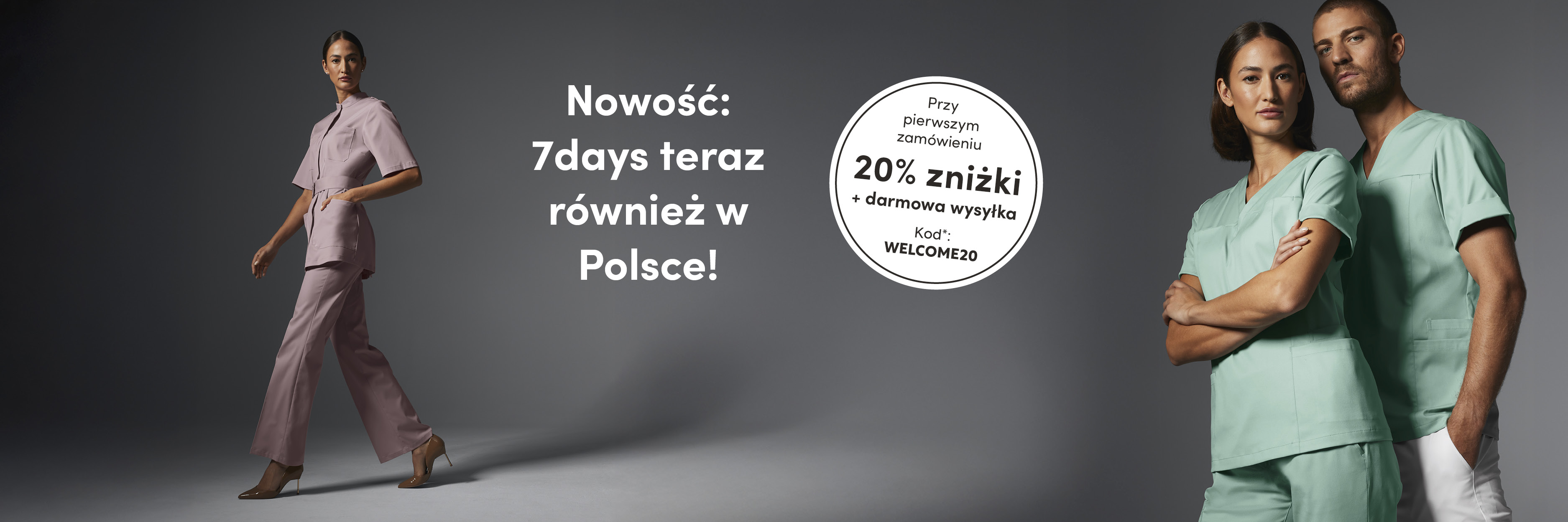 mehrere Personen in unterschiedlich farbigen Oberteilen mit dazu passenden Hintergründen