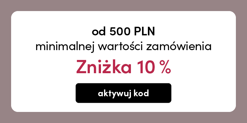 10 % przy kwocie 500 PLN