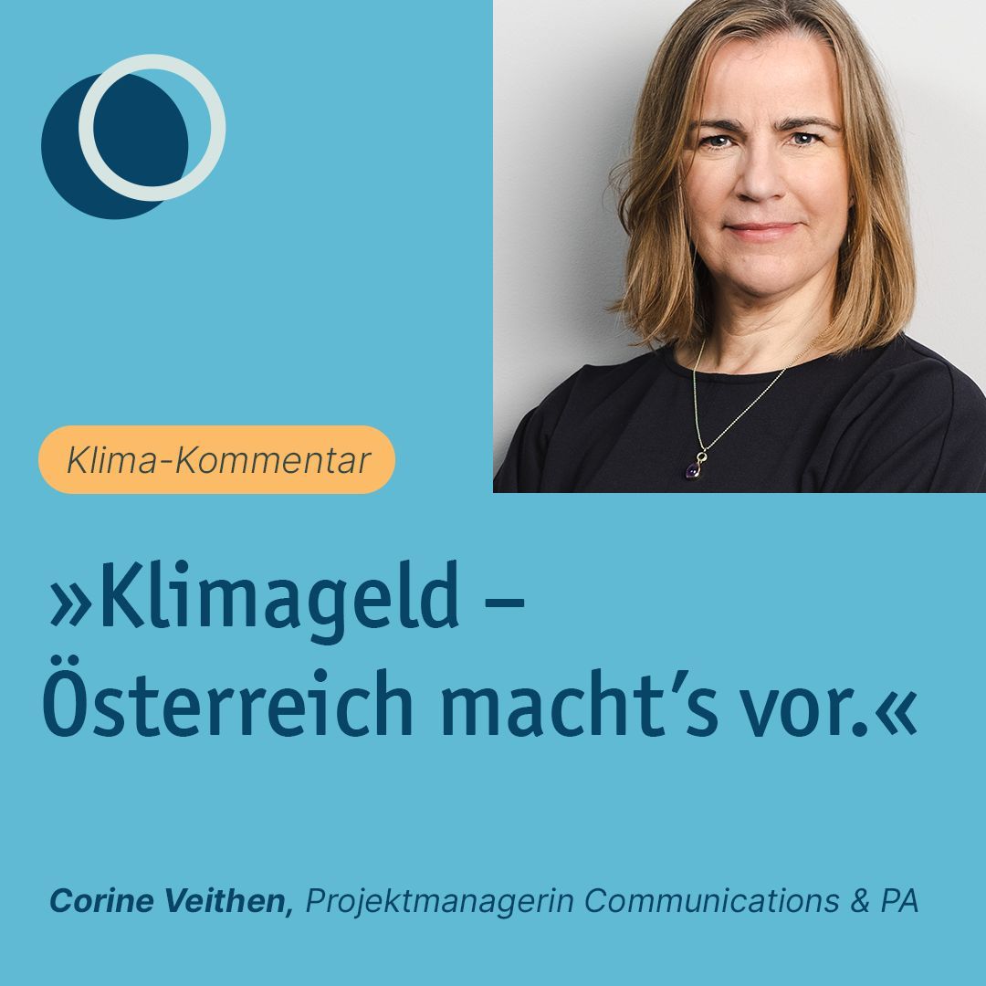 Klima-Kommentar Klimageld Zitat Corine