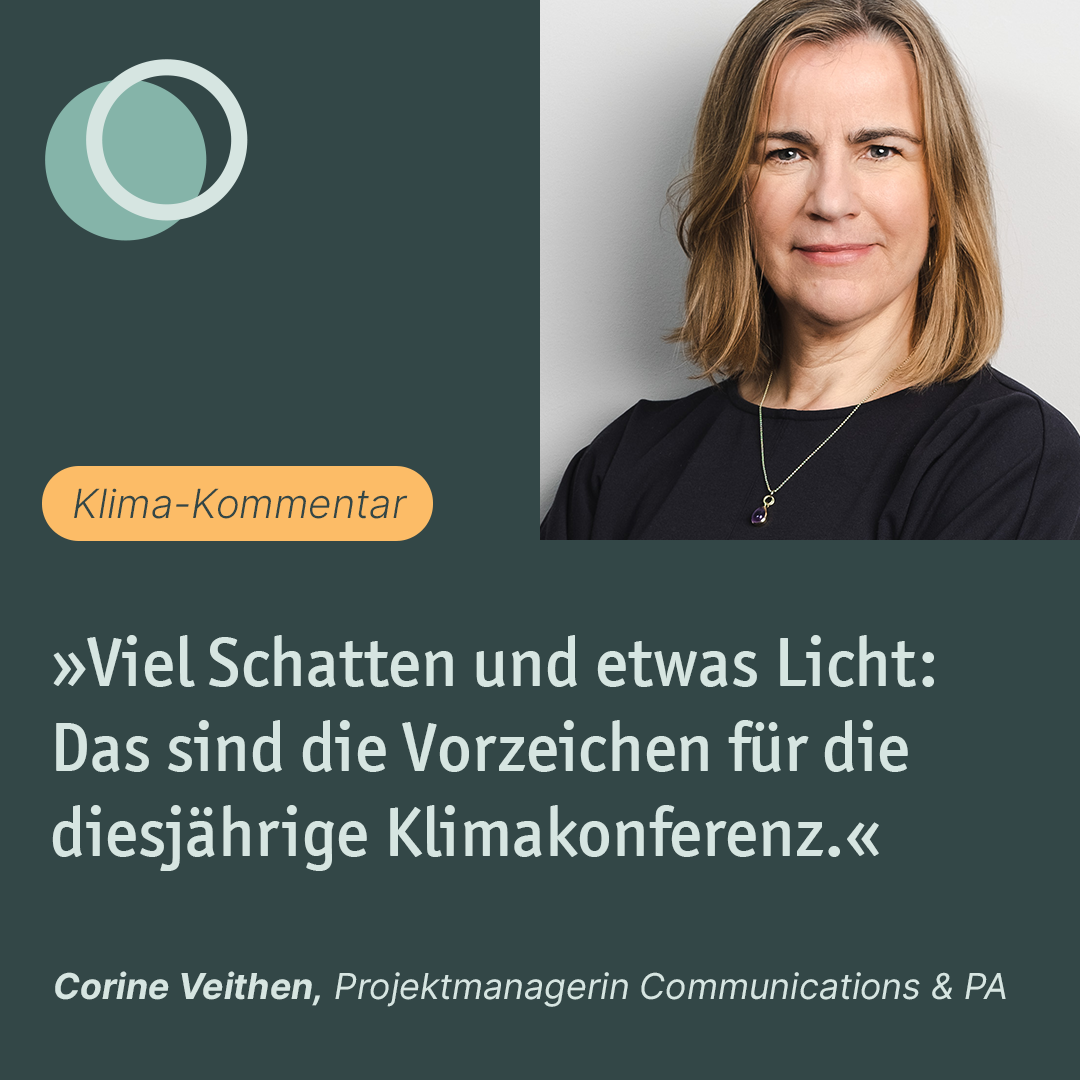 Corine Veithen Klima-Kommentar COP28