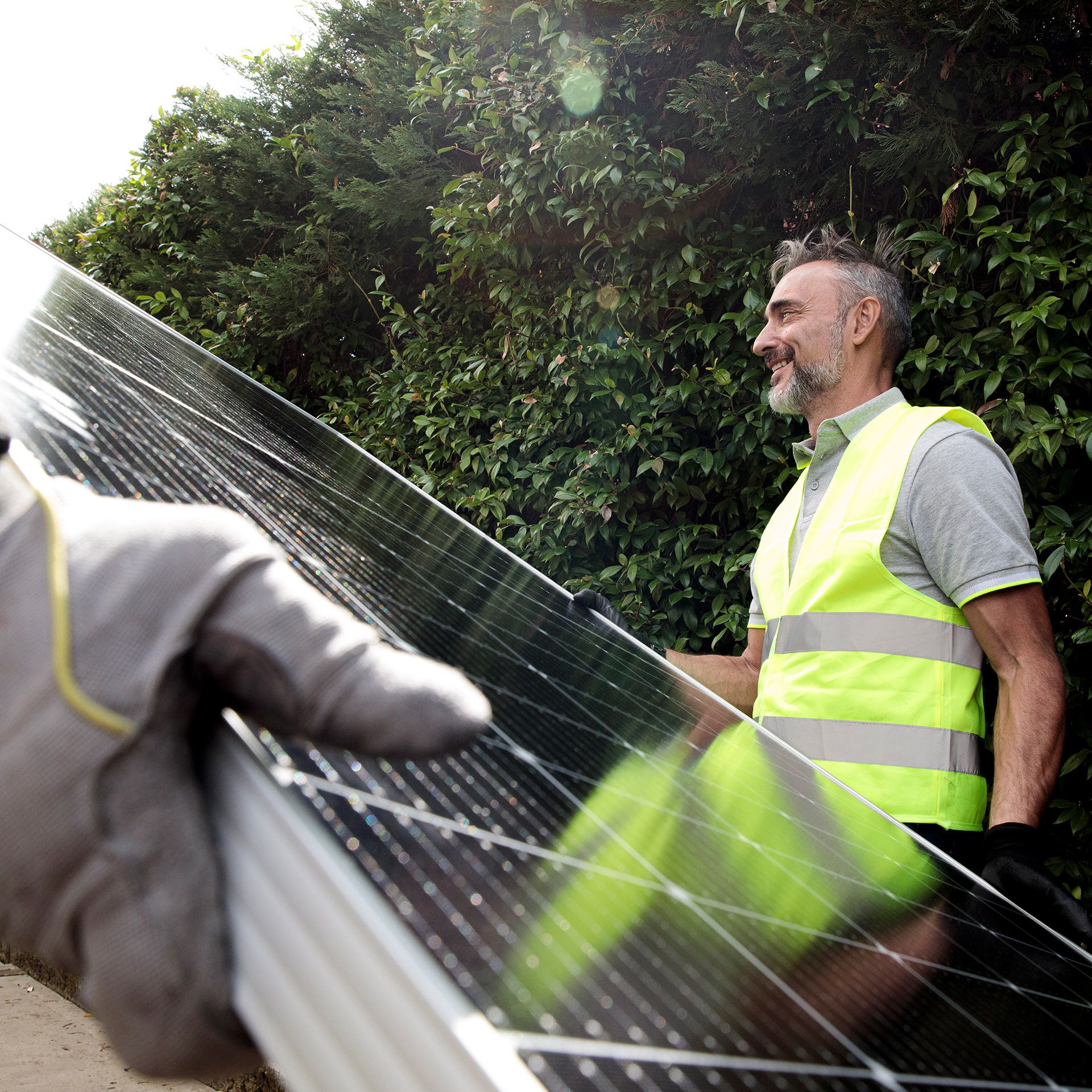 Installation Solaranlage