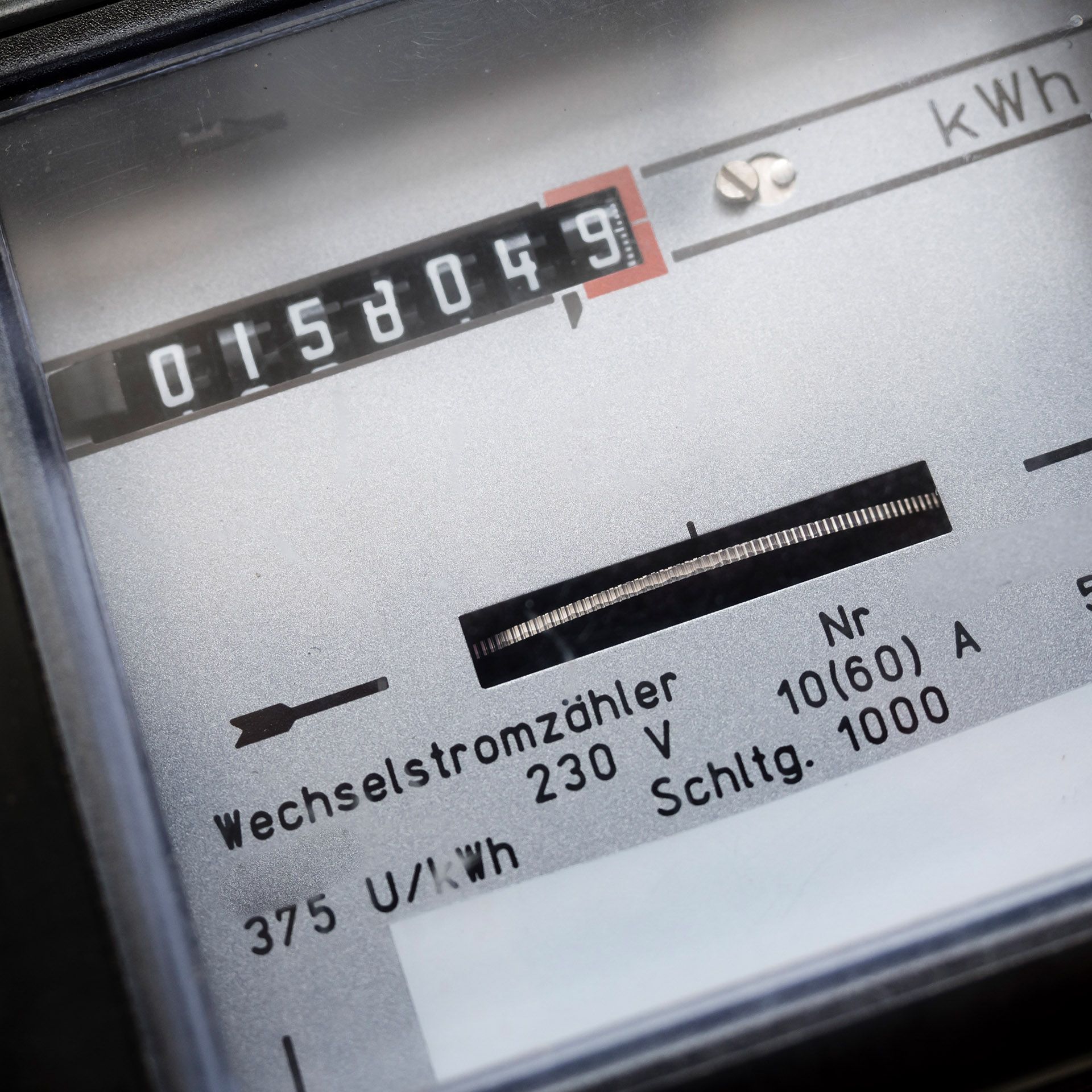 Stromzähler Analog