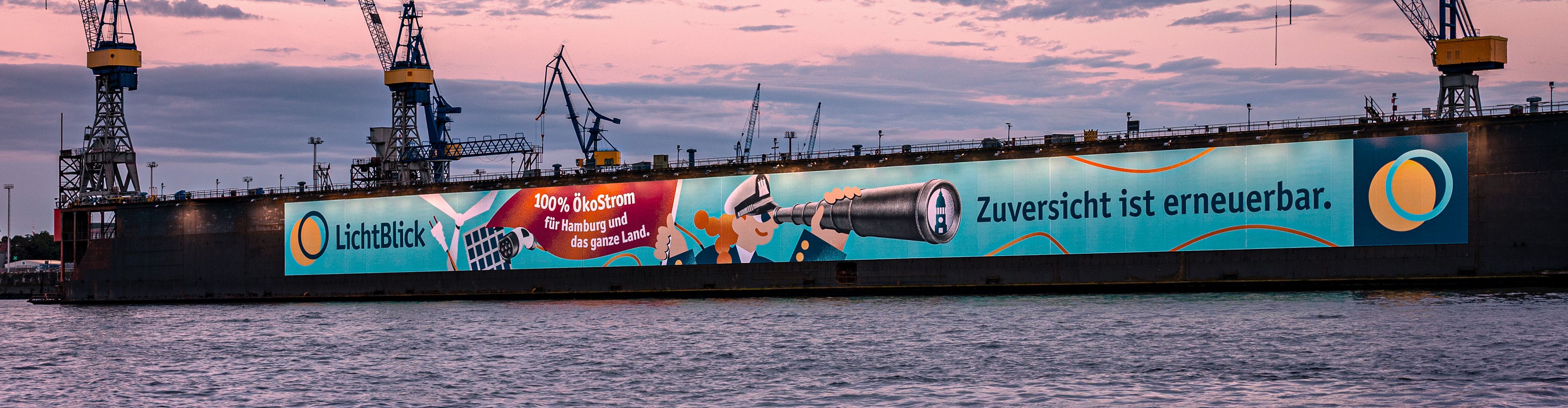 Dock 11 Banner Zuversicht