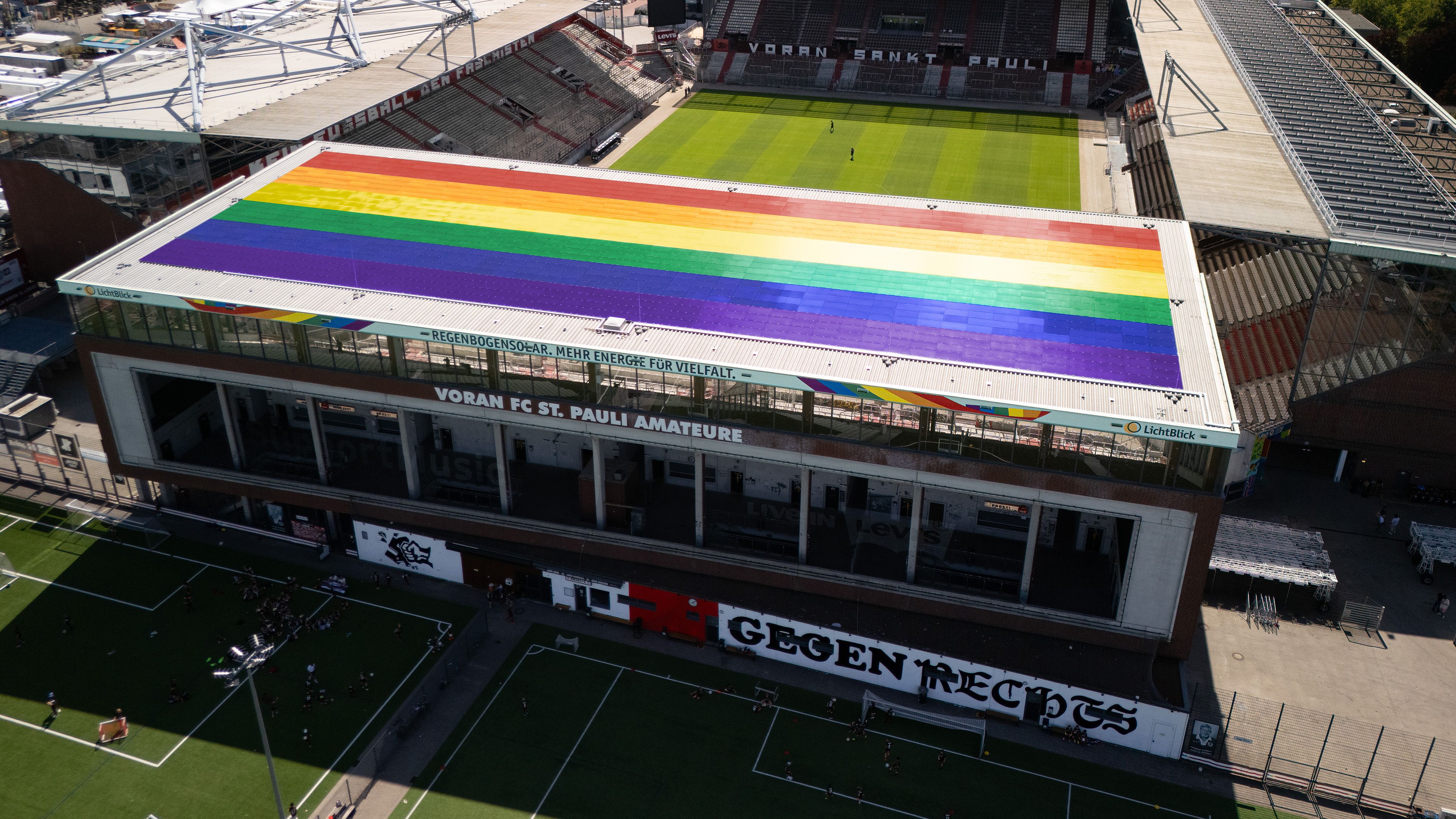 Regenbogensolaranlage