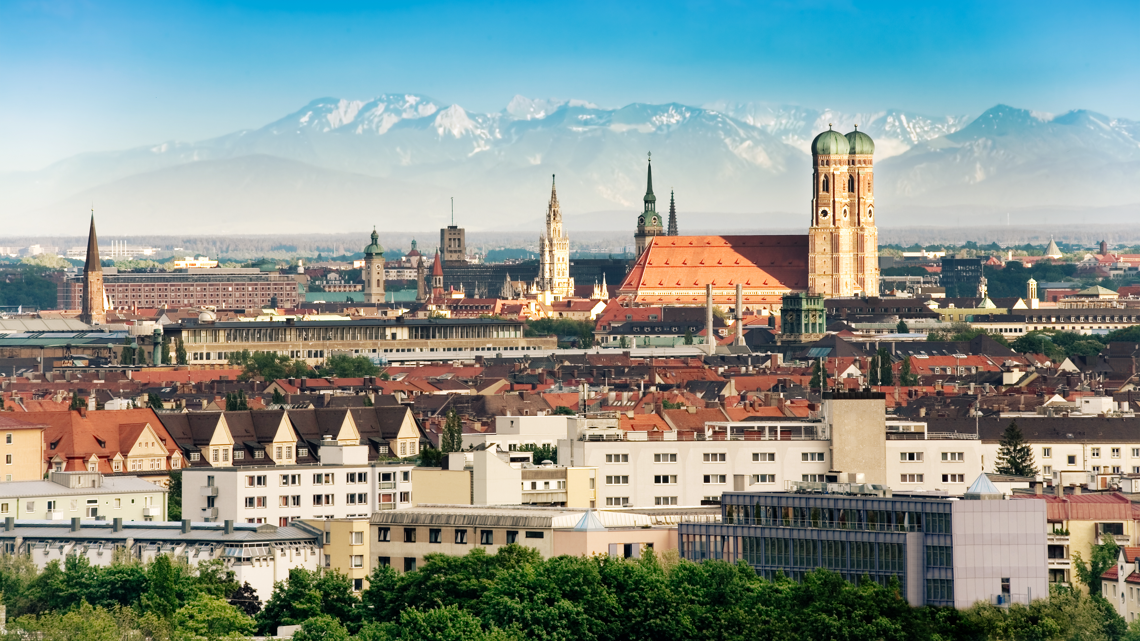 Skyline von Muenchen
