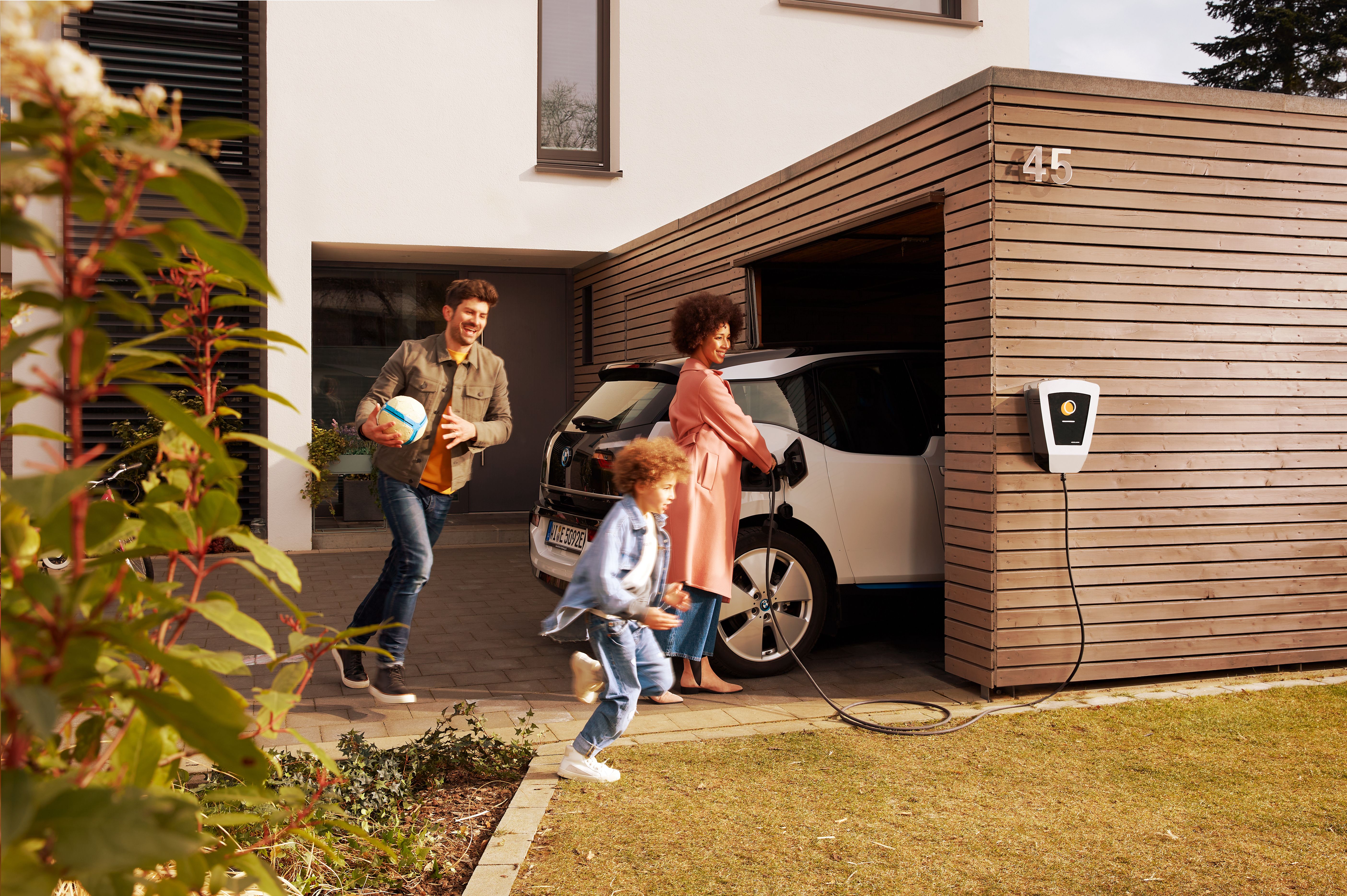 E-Auto zu hause laden