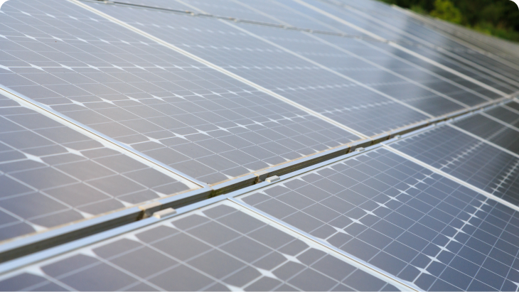 Foto von Solarzellen