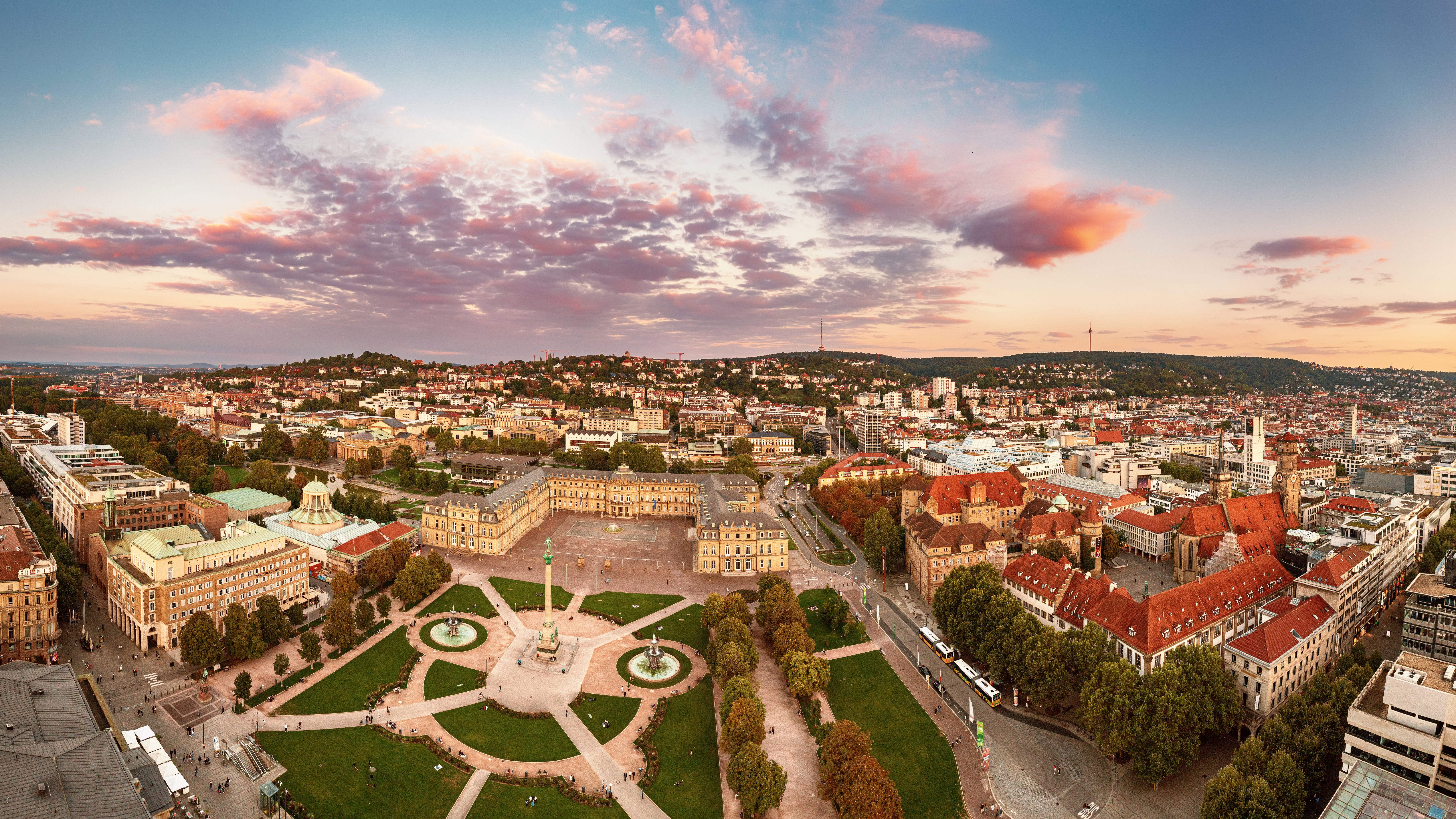 Skyline von Stuttgart