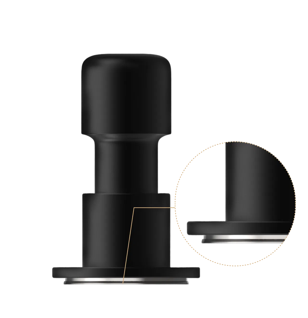 Fitted Silicone Base close-up