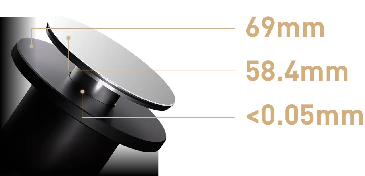 Tamper self leveling mechanism