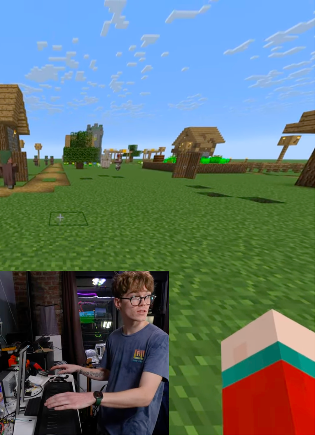 Airwave plays... Minecraft?