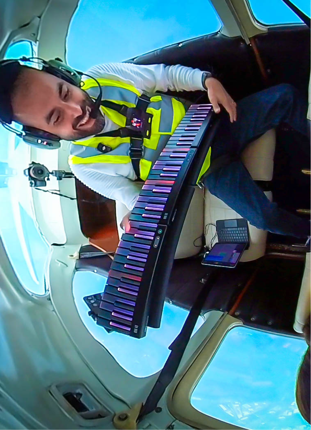Leonardo ‘The Space Pianist’ Barilaro on playing Piano M in zero gravity