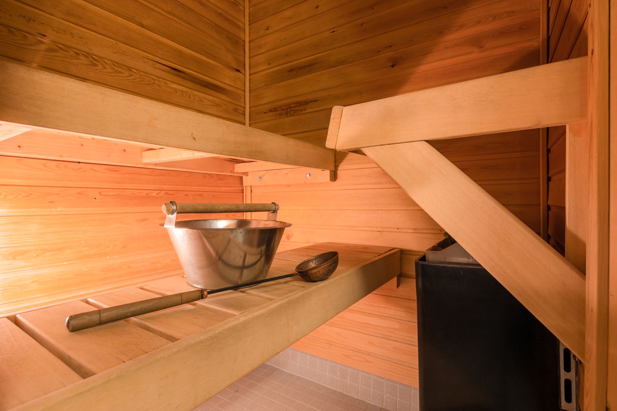 Lapland Hotels Sirkantahti Twin and Loft rooms sauna