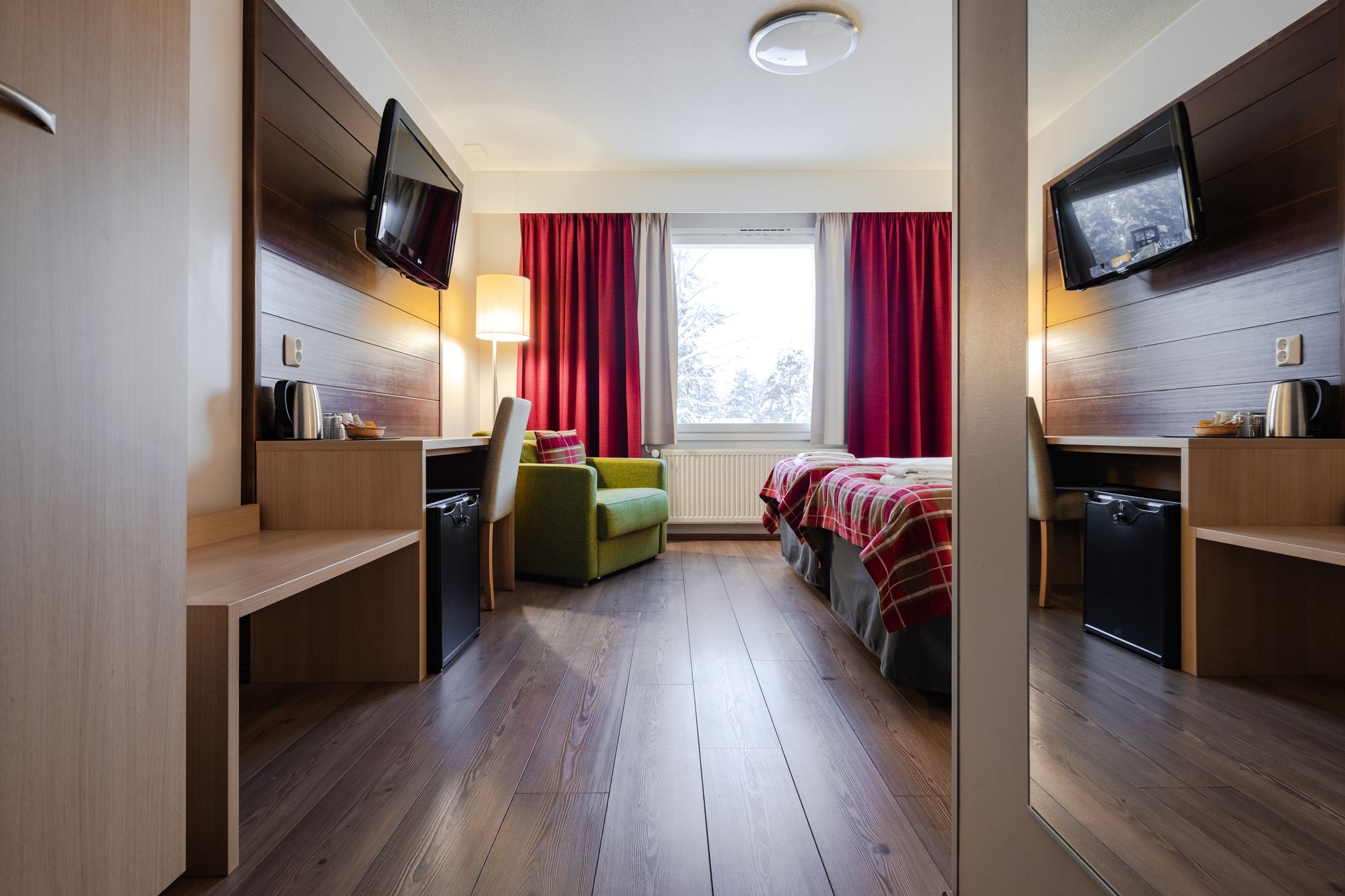 Lapland Hotels Sirkantahti Standard Twin Room