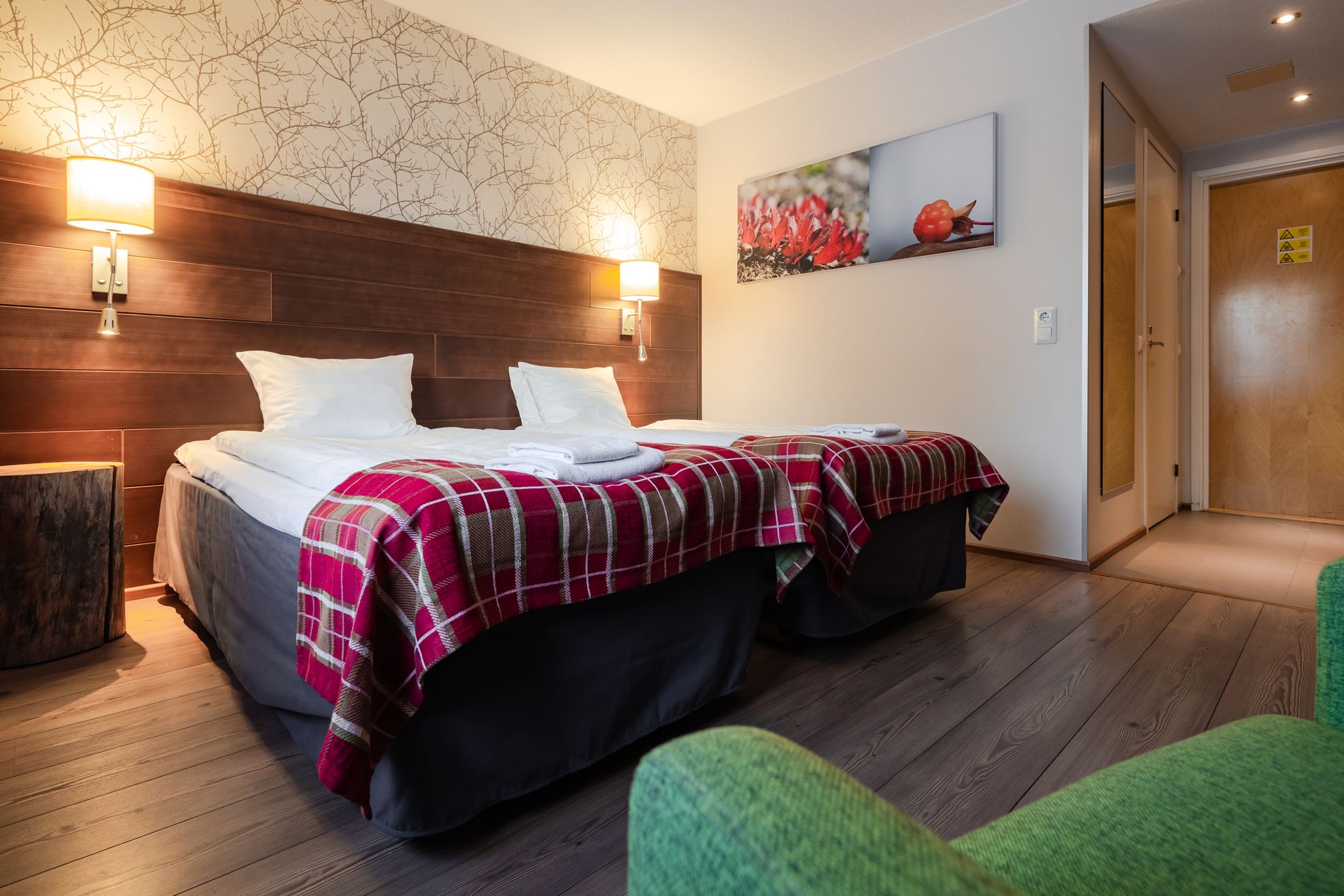Lapland Hotels Sirkantahti Standard Twin Room