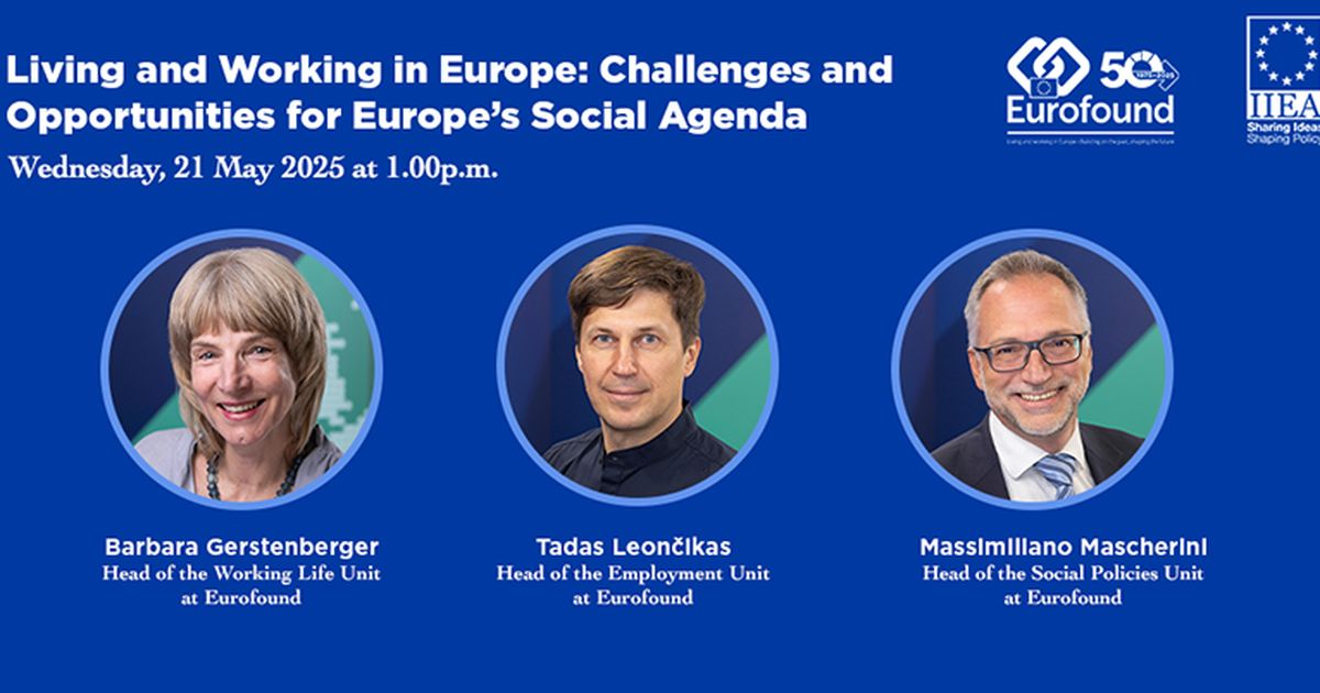 Living and working in Europe: Challenges and opportunities for Europe’s ...