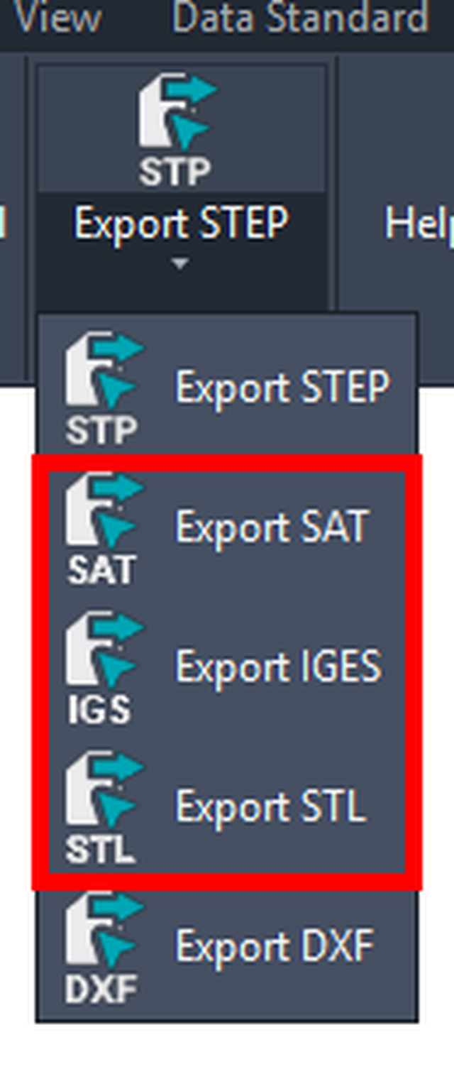 Publish panel of the T4I ribbon