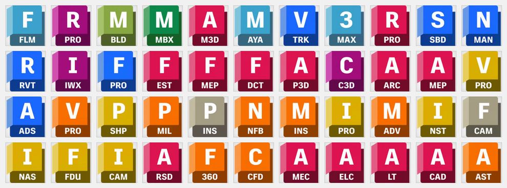 Badge softwaru Autodesk