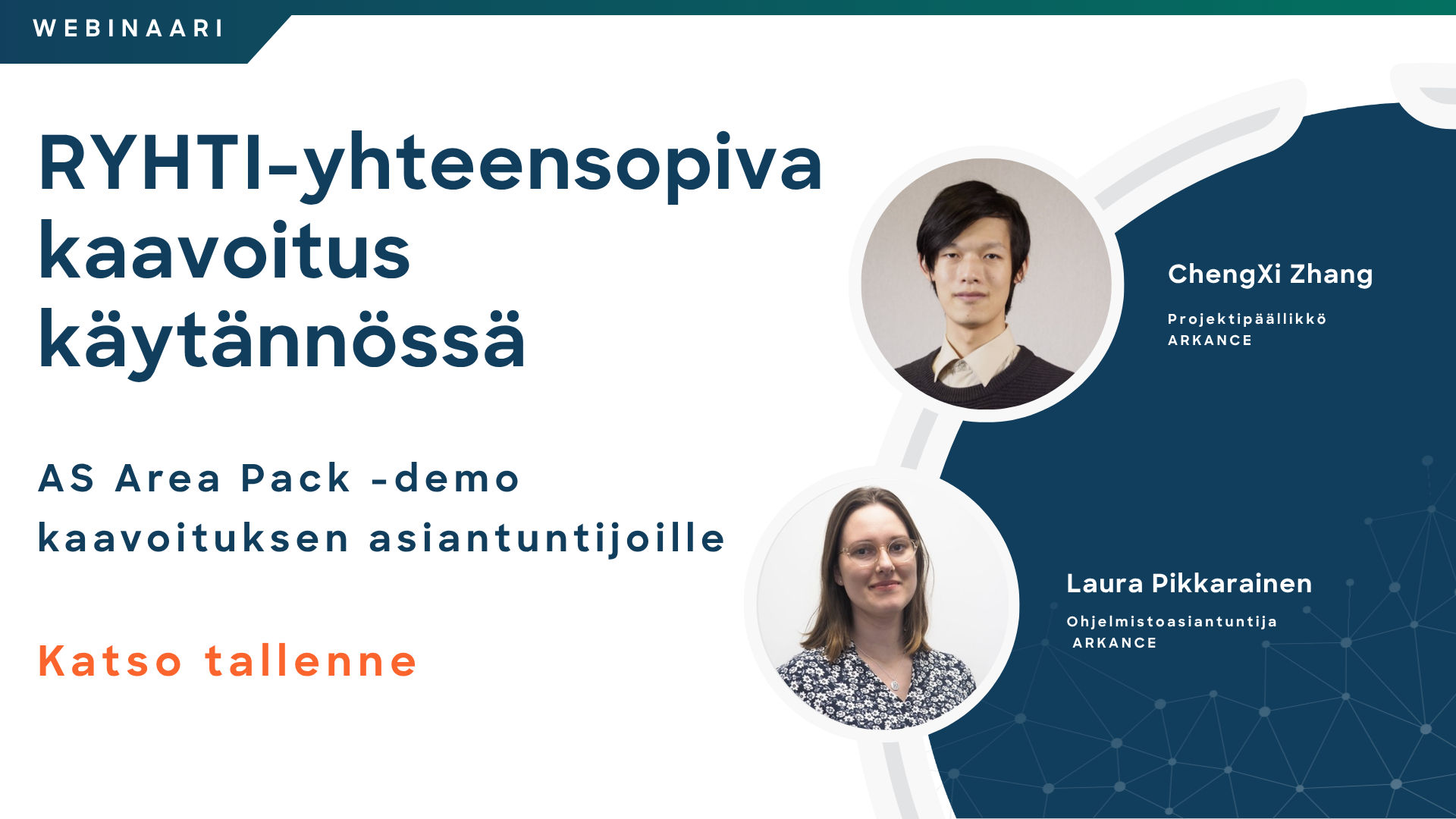 Ryhti webinaarin puhujat