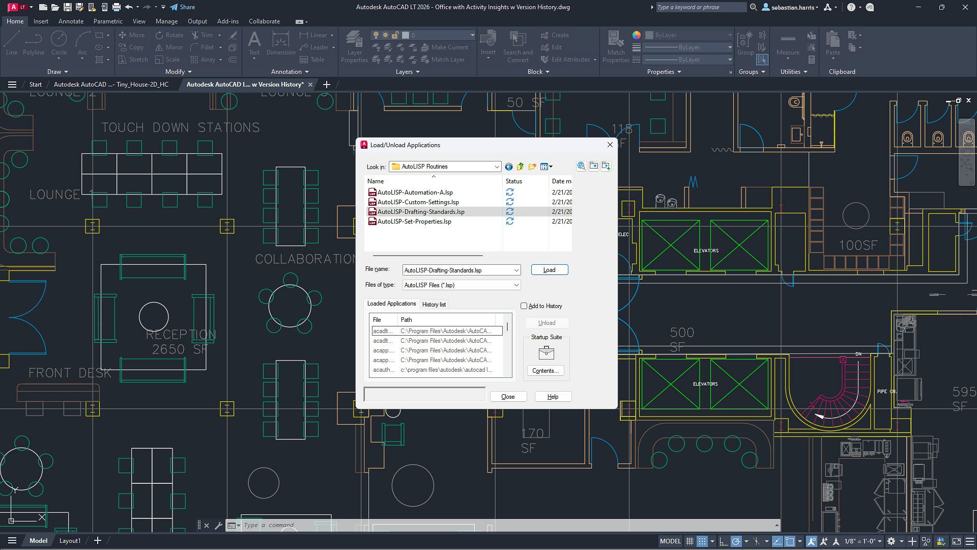 Plan 2D AutoCAD LT