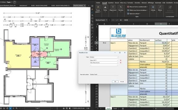 Bluebeam & Microsoft Excel integration ARKANCE