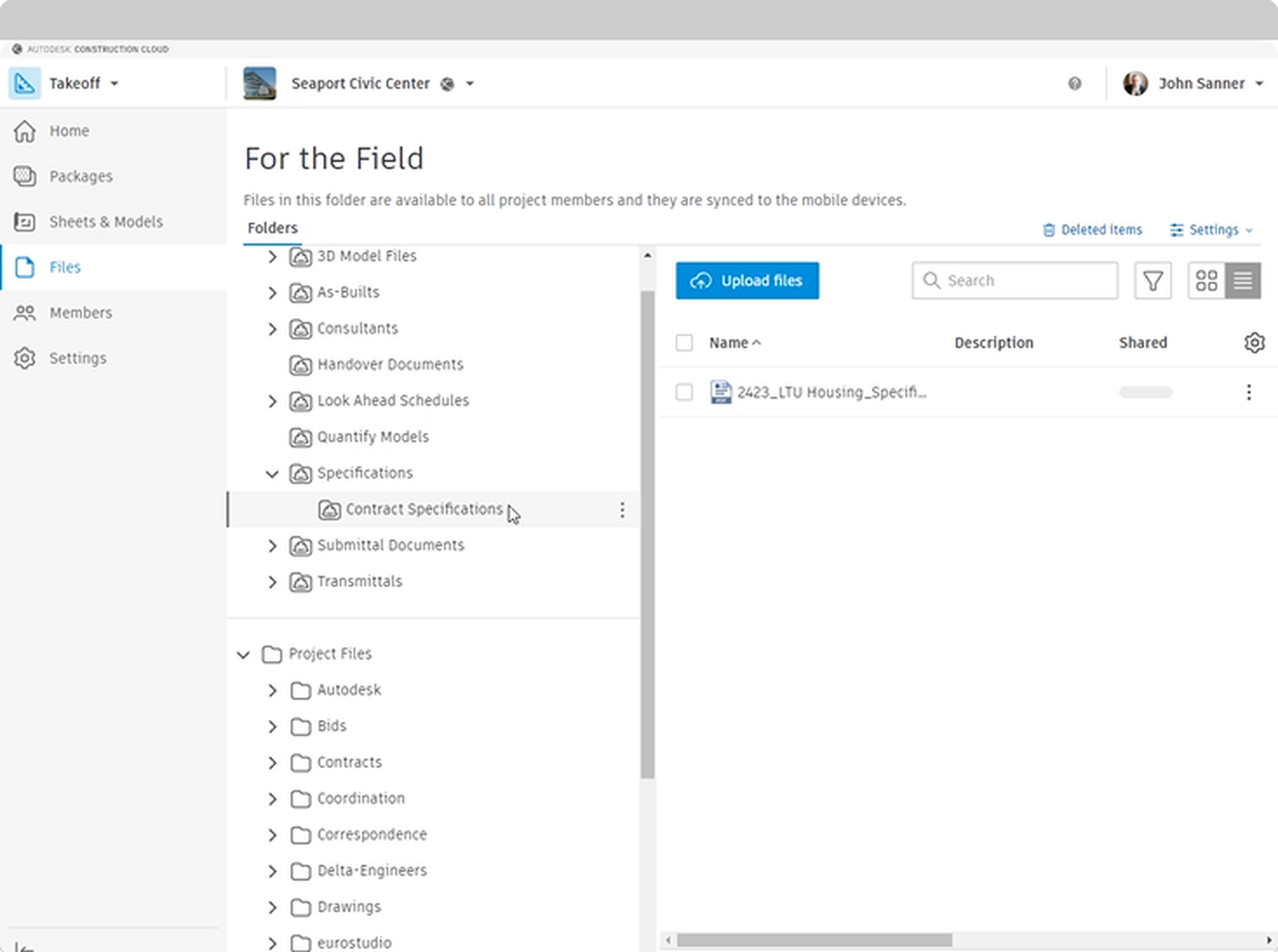 Plateforme Autodesk Forma TakeOff
