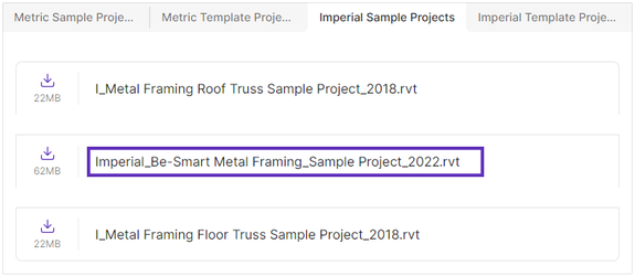 This is where to find the new sample project.