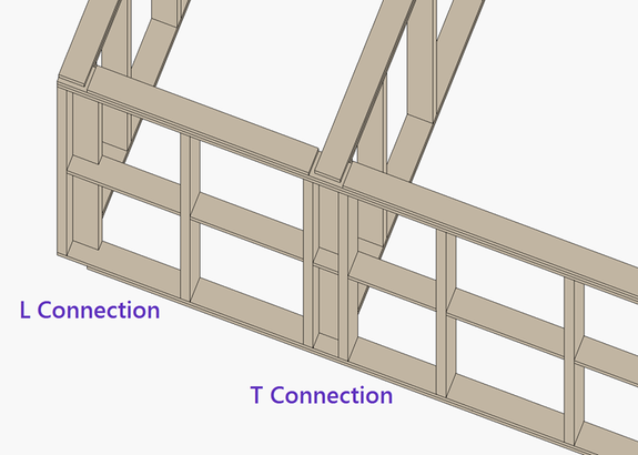 Now there are new possibilities when making connections between wall frames in Revit.
