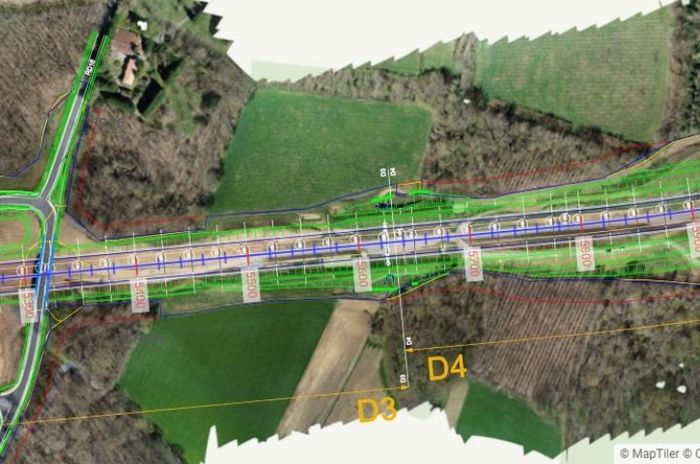 Visualize infrastructure sites from overhead with Site Management's map view.