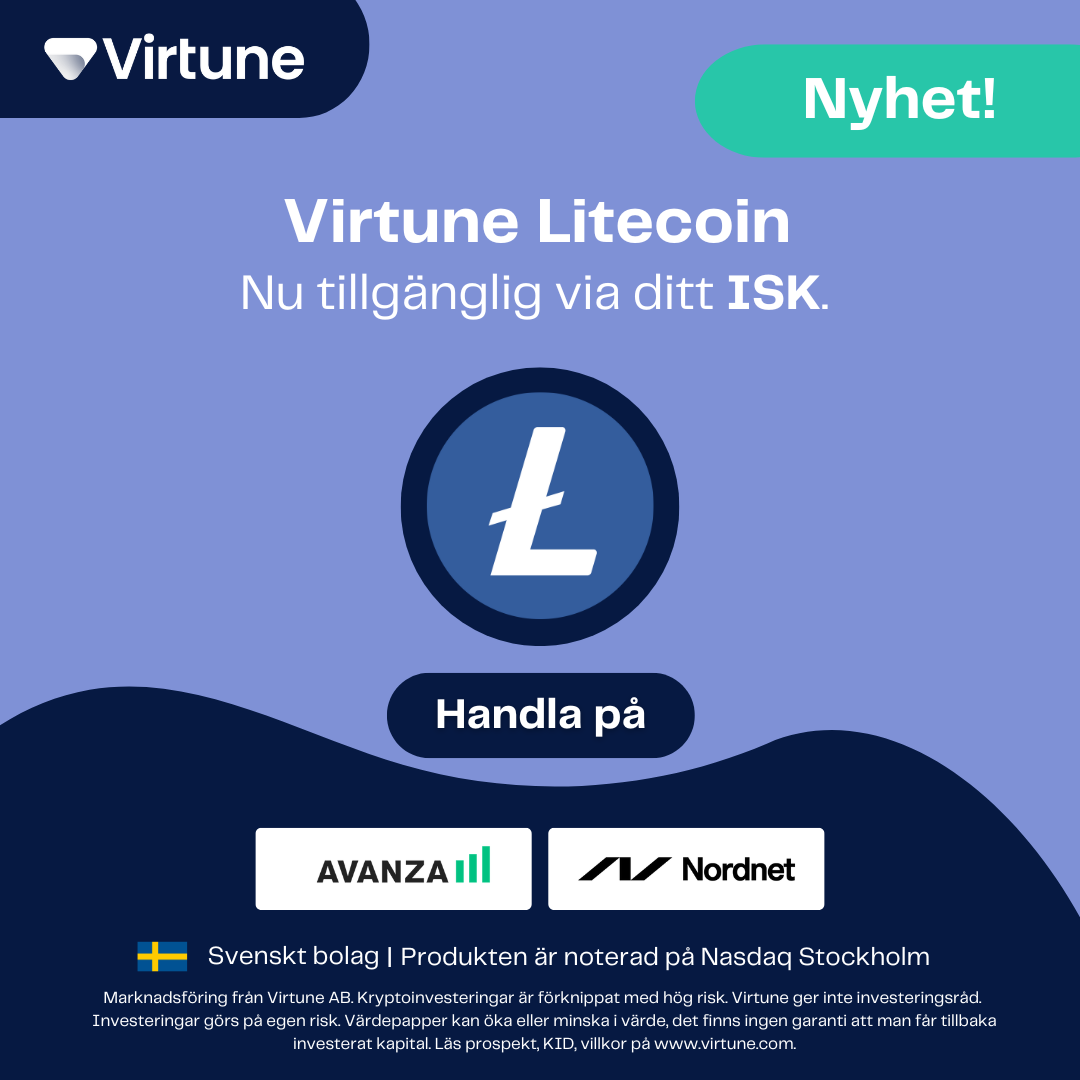 Köpa Litecoin på Avanza