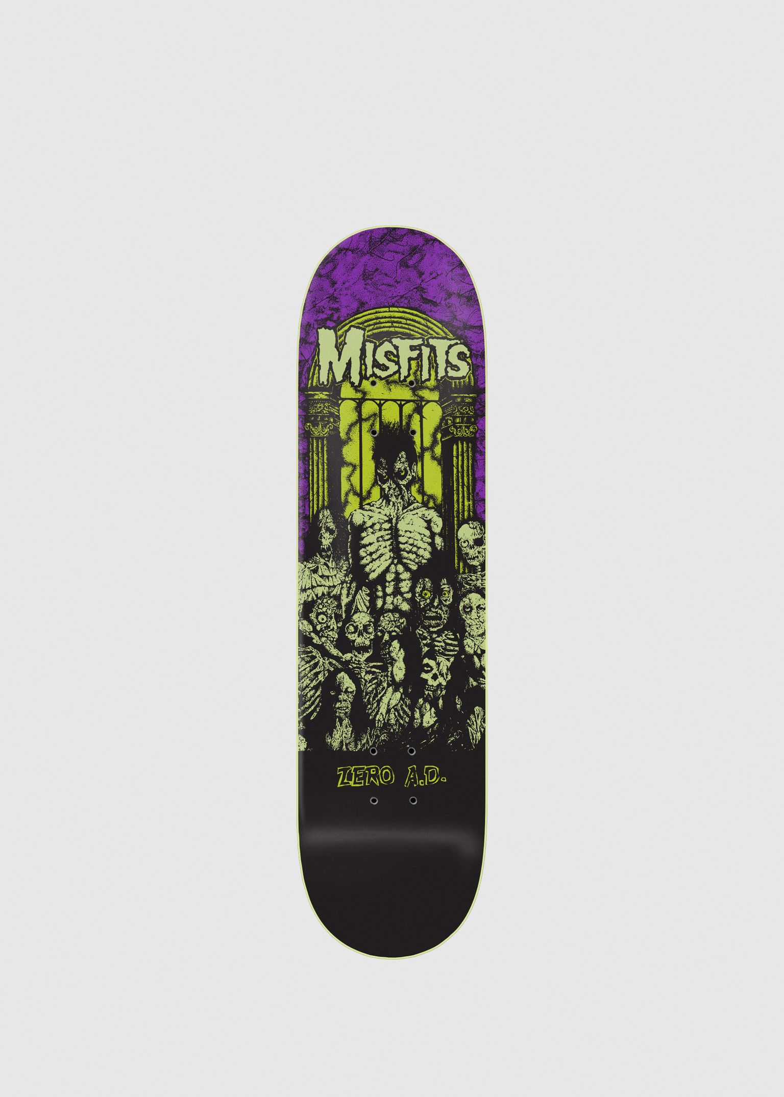 Misfits Zero A.D GITD 8.5'' Skateboard Deck image