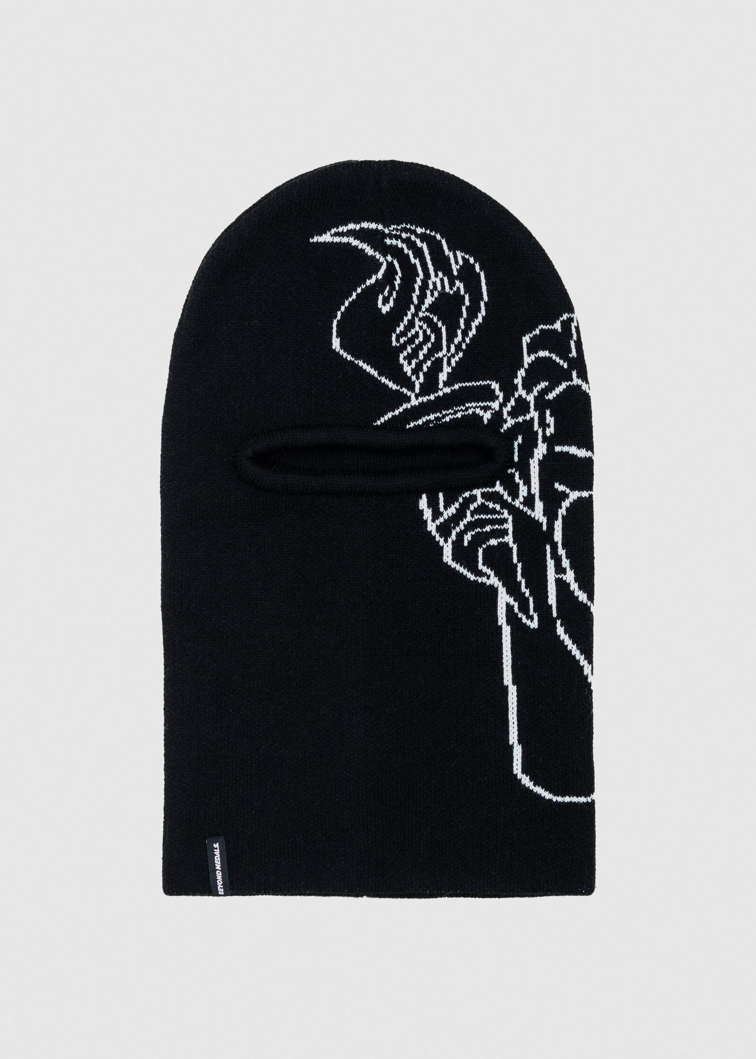 Jacquard Knit Angel Balaclava image