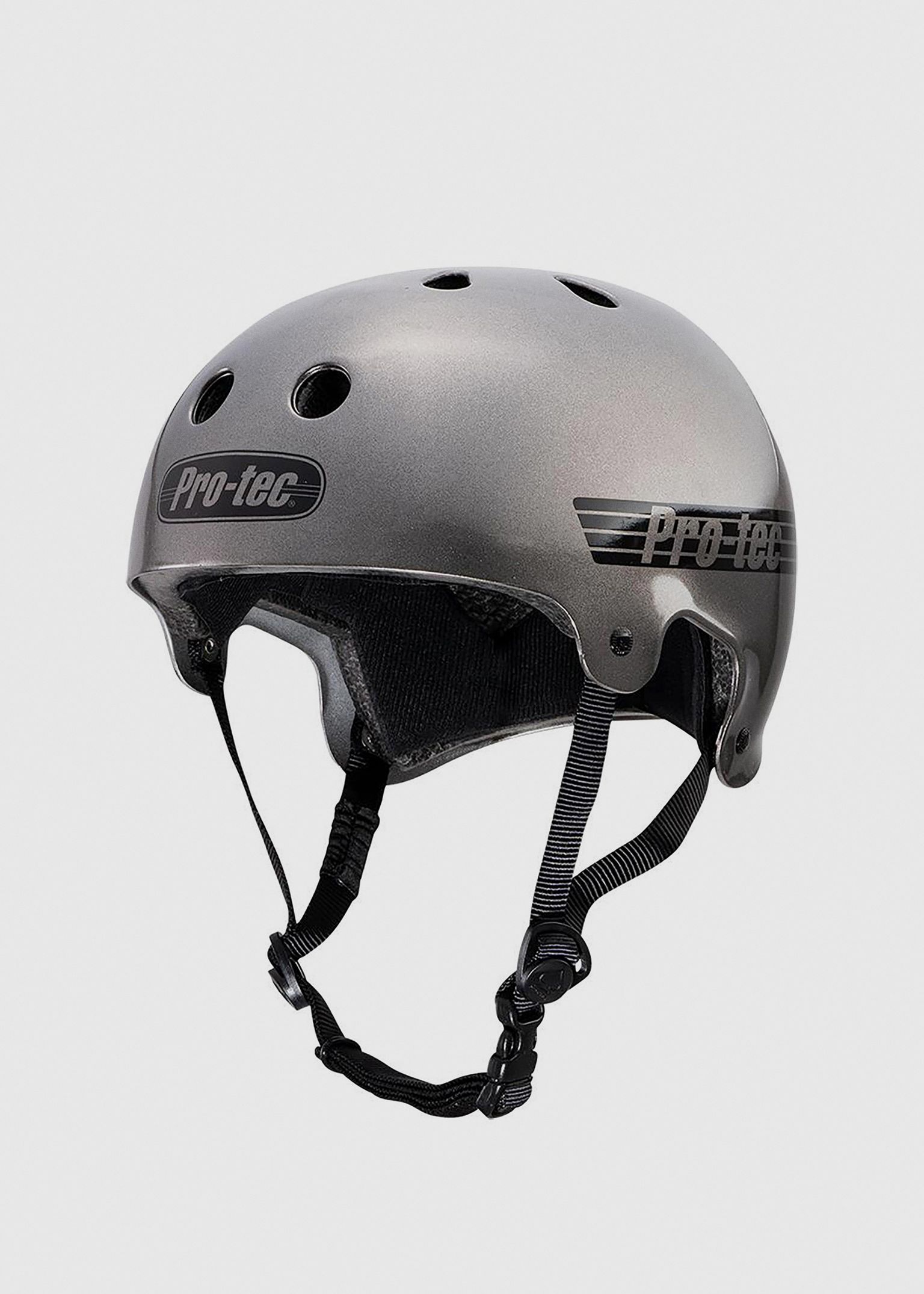 Old School Certified Helmet - Metallic Gunmetal image