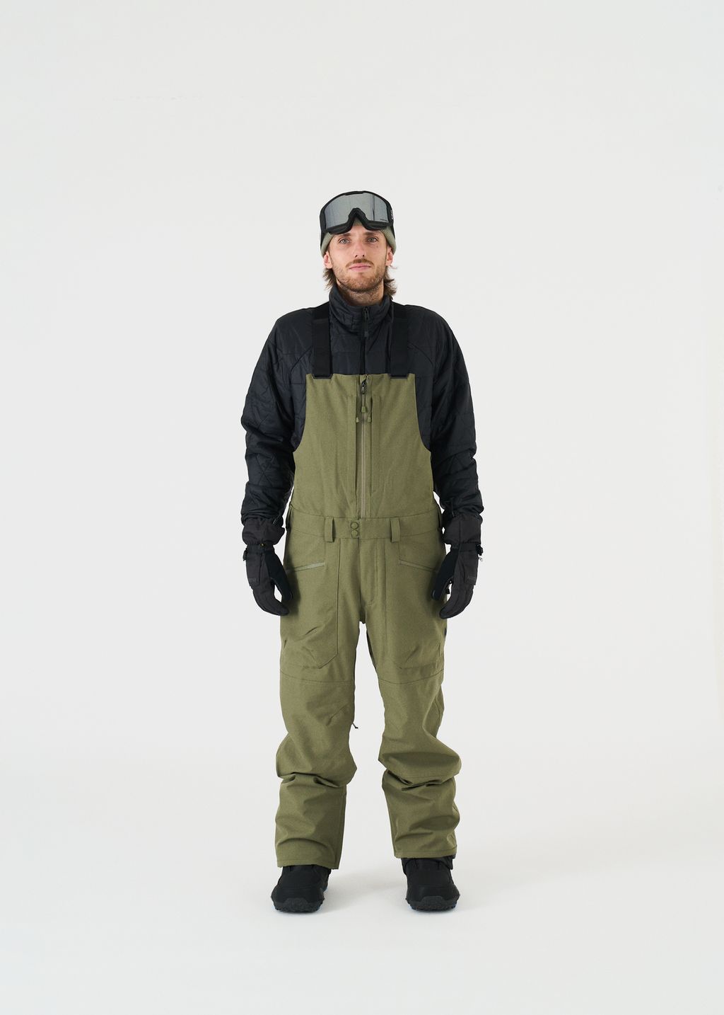 スノーボード Burton M RESERVE BIB MARTINI OLIVE L Burton Reserve Bib Pants