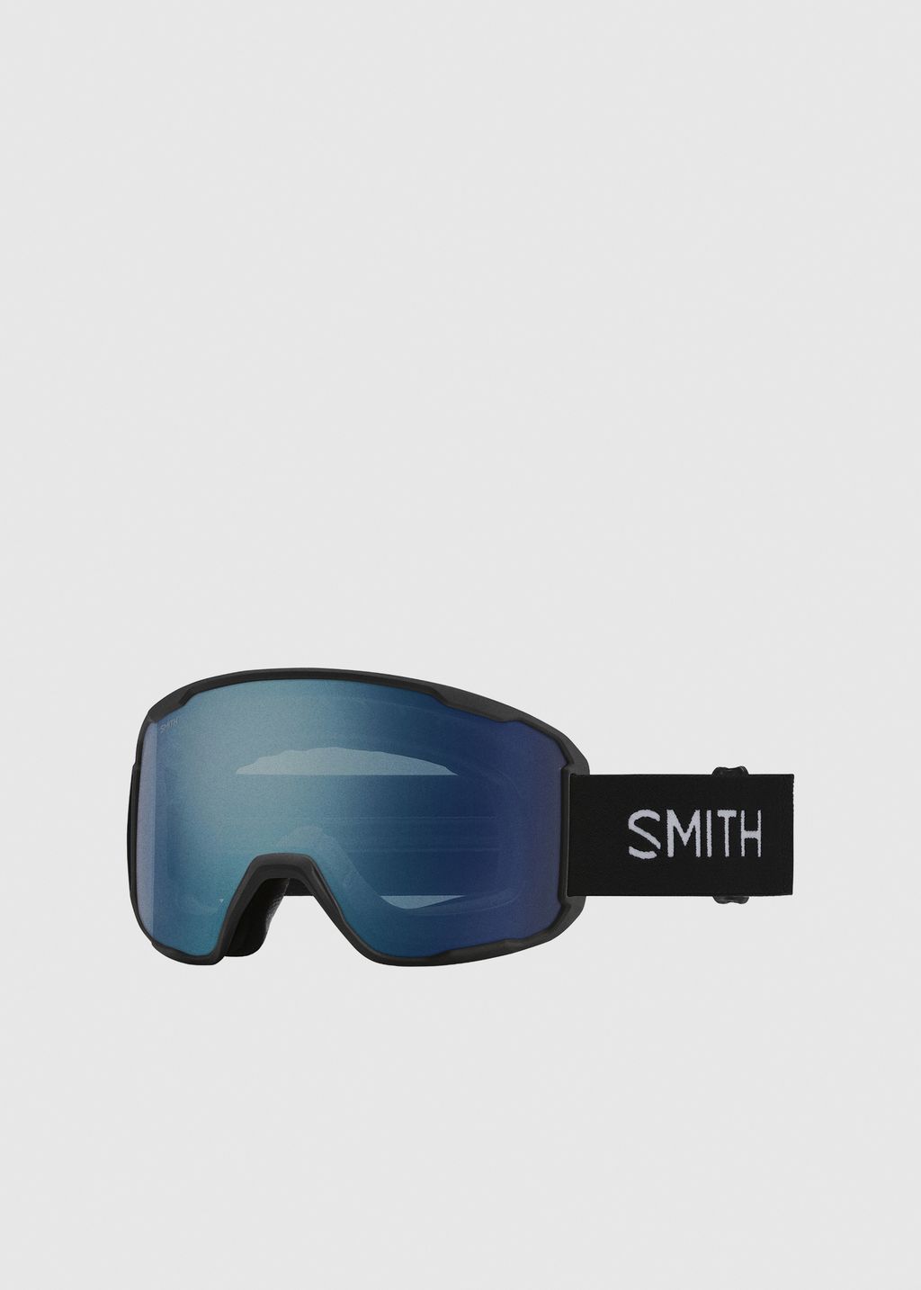 Smith Preview Black / ChromaPop Everyday Blue Mirror Goggles