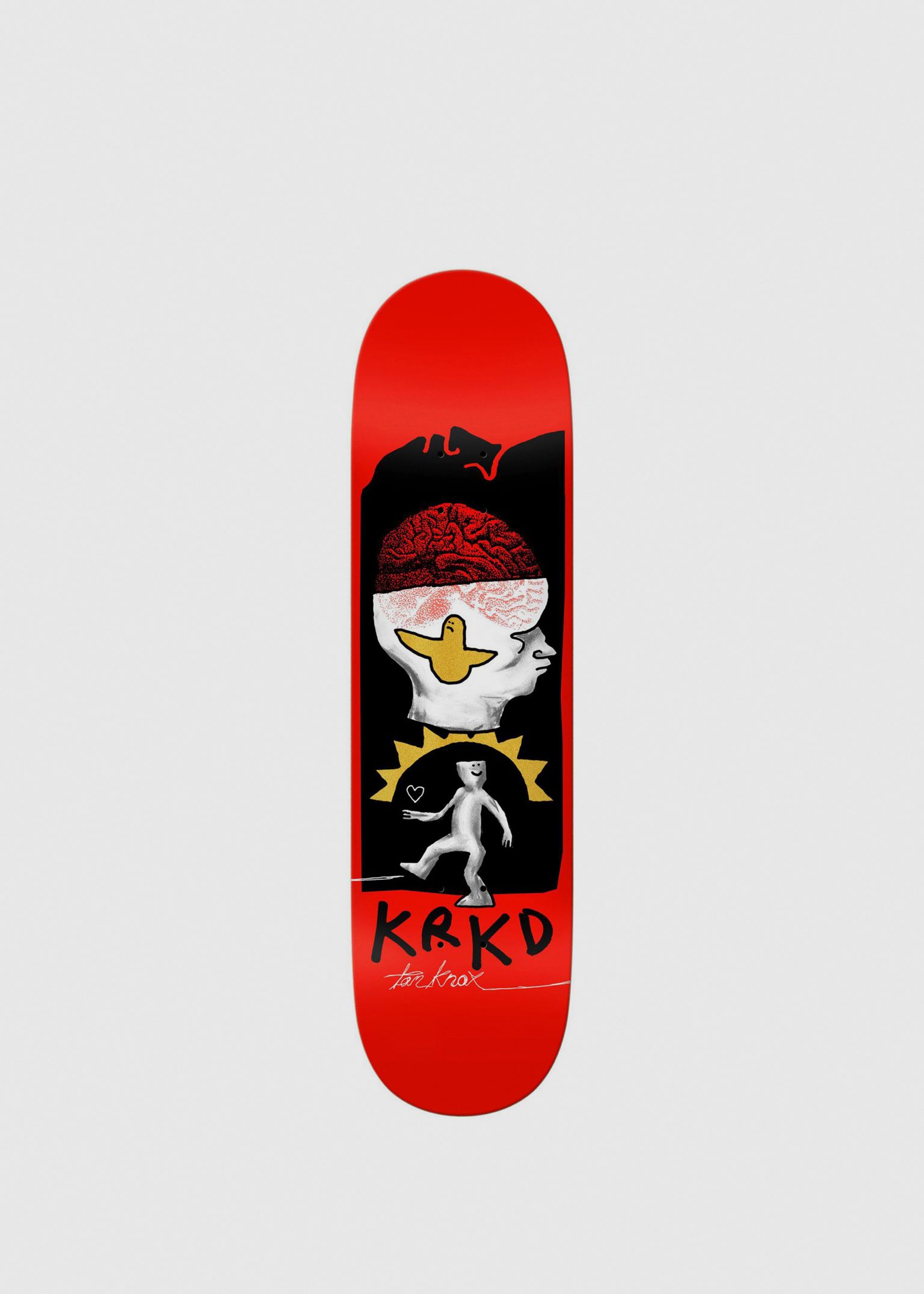 Knox Brain and Bird 8.5" Skateboard Deck image