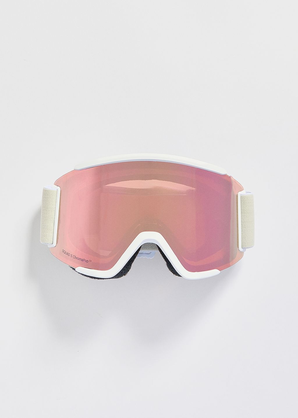 スキー・スノーボードアクセサリー SMITH Squad White Vapor cp Everyday Rose Squad White Vapor（CP Everyday Rose Gold Mirror ／ Yellow） SMITH
