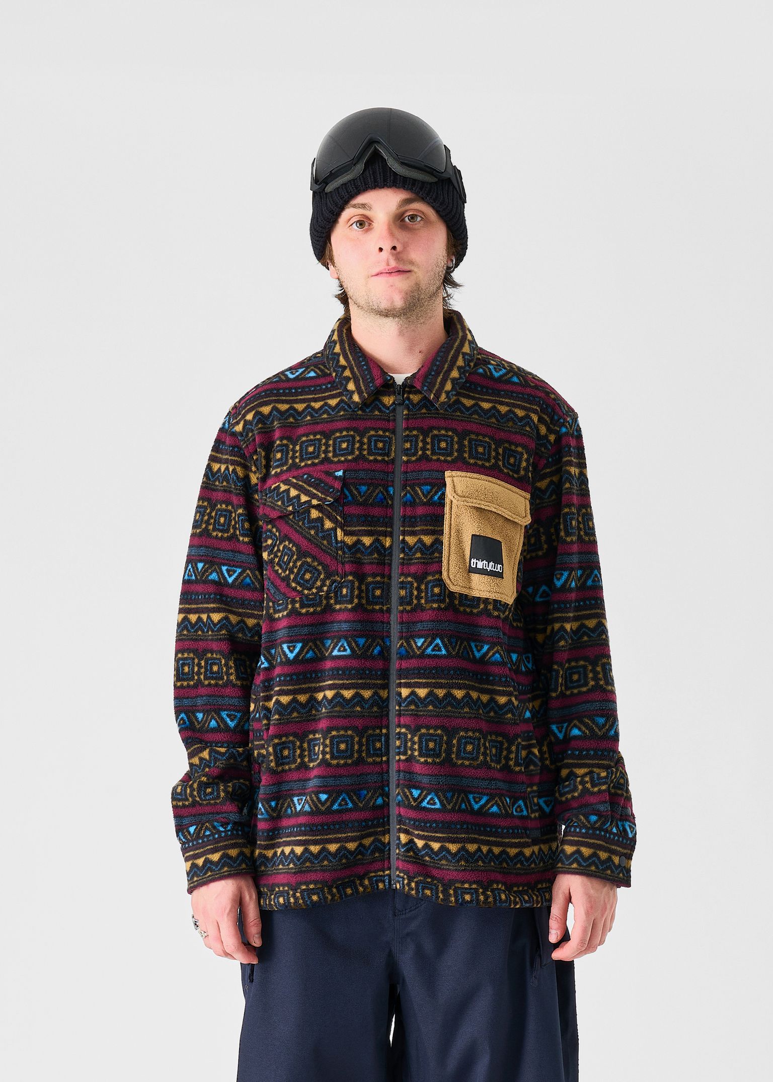 Rest Stop Zip Up Shirt image